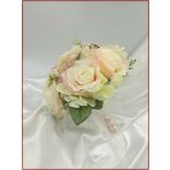 Hamvas barack rózsa Örök-csokor 