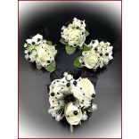 Fekete-fehér csuklódísz 