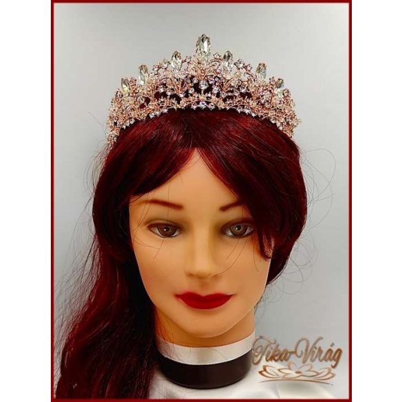 Gold-Rose Korona + Nyakék szett variáció 134746.
