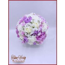 Lila fehér örökcsokor 