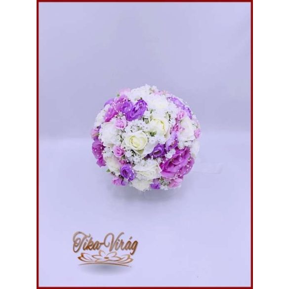 Lila fehér örökcsokor 