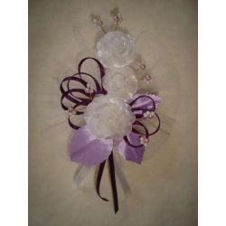 3" Bokréta, kitűző 