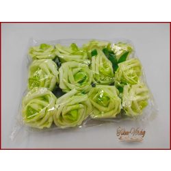 Habrózsák vagy polifoam rózsák zöld 