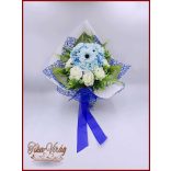 Kutyusos örök-csokor 