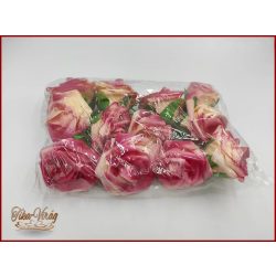 Habrózsák vagy polifoam rózsák pink cirmos 