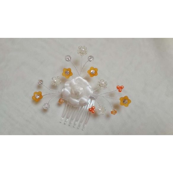 Kontytű ekrü-narancs 