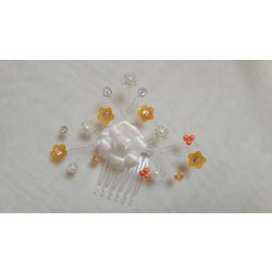 Kontytű ekrü-narancs 