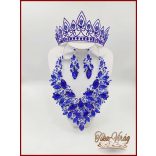 Kék Korona + Nagy nyakék-szett variáció 141841. Együtt olcsóbb!