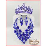 Kék Korona + Nagy nyakék-szett variáció 141841. Együtt olcsóbb!