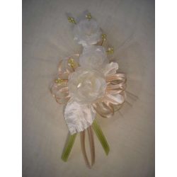 3" Bokréta, kitűző 