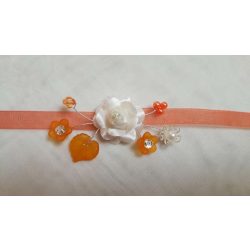 Nyakdísz ekrü-narancs 