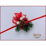 Karácsonyi csuklódísz 