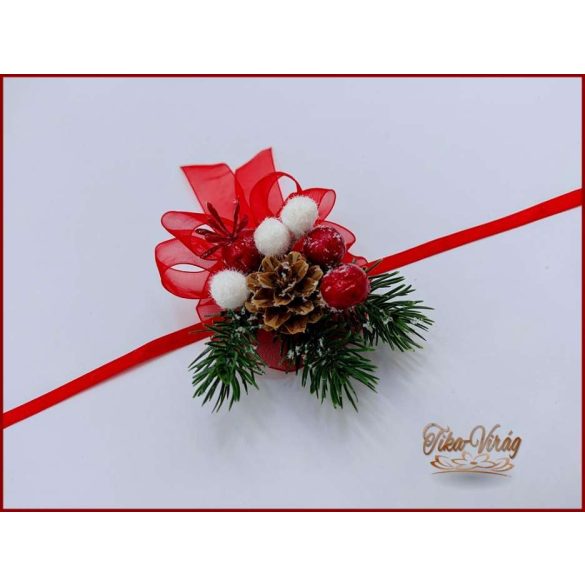 Karácsonyi csuklódísz 