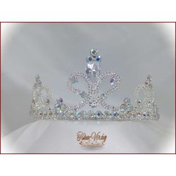   Tiara kristály-strasszos AB-kristály kövekkel díszítve 144853.