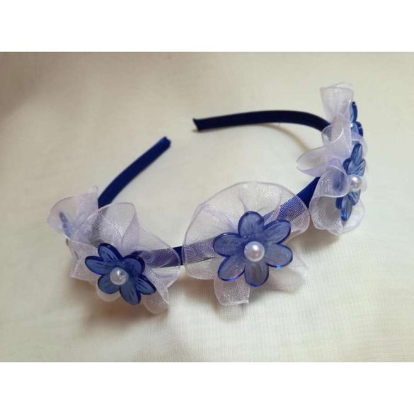 Hajráf királykék-fehér 