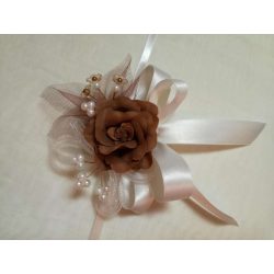 Csuklódísz csoki-ekrü 