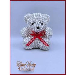 Gyöngy ékszer-maci 