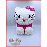 Hello Kitty rózsákból 42cm 