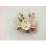 Mályvás-pasztell csuklódísz 