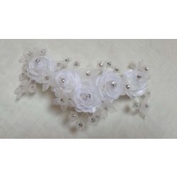 Fehér köves fejdísz 