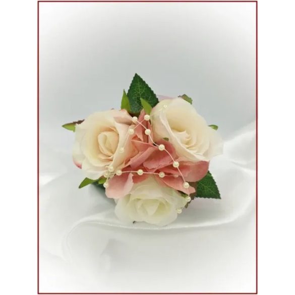 Mályvás-pasztell 5 felé repülő dobó-Örök-csokor 12 virágos 