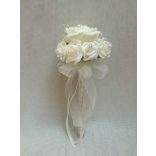 Ekrü dobó, koszorúslány vagy köszöntő örök-csokor 