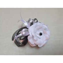 Csuklódísz Fehér-fekete 