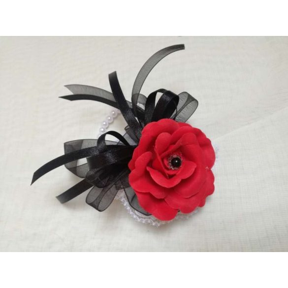 Csuklódísz Piros-fekete 