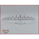 Cirkónia köves Korona + Cirkónium köves nyakék-szett variáció 154215.