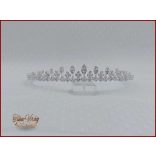 Cirkónia köves Korona + Cirkónium köves nyakék-szett variáció 154215.