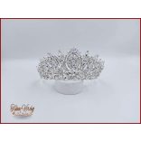 Cirkónia kövekkel díszített fél Korona + Nyakékszett variáció 155600.