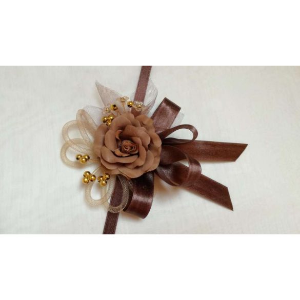 Csuklódísz csoki-arany 