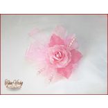 Rózsaszín-kálás csuklódísz 