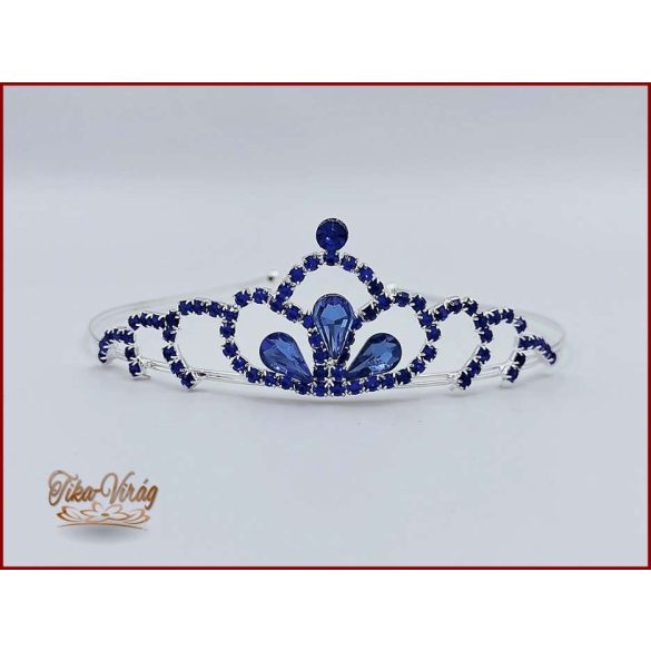 Királykék Tiara + Nyakék-szett variáció 161417.
