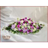 Lila-ekrü örök-asztaldísz 