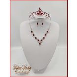 Piros Tiara + Nyakék-szett variáció 162044.