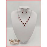 Piros Tiara + Nyakék-szett variáció 162044.