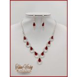 Piros Tiara + Nyakék-szett variáció 162044.