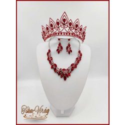 Piros Korona + Nyakék-szett variáció 163154.