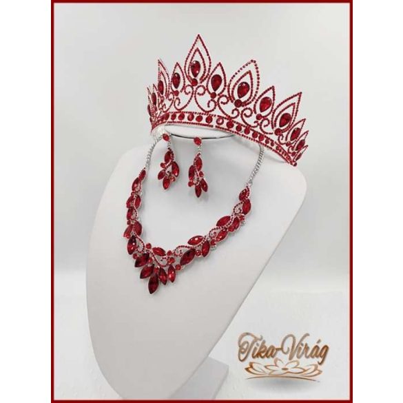 Piros Korona + Nyakék-szett variáció 163154.