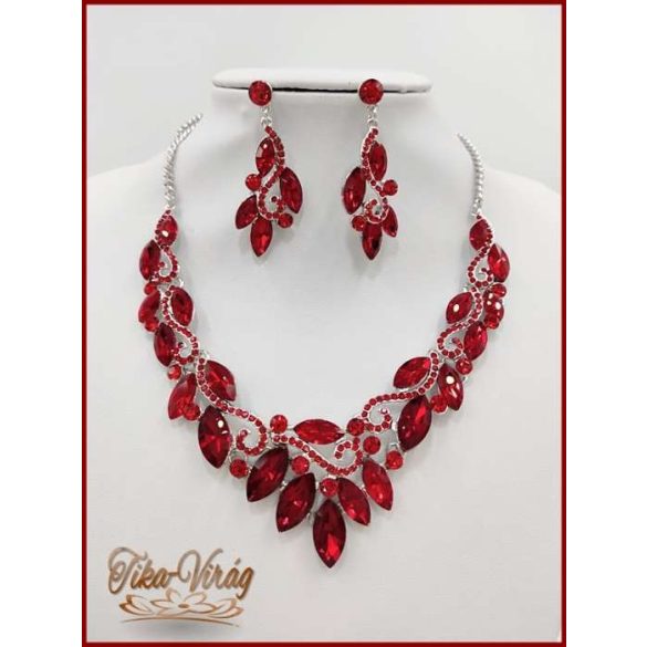 Piros Korona + Nyakék-szett variáció 163154.