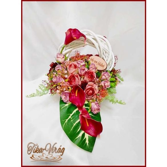 Virágtál Vintage Őszi színekben 