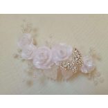 Menyasszonyi fejdísz lepkés 