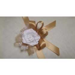 Csuklódísz fehér-óarany 