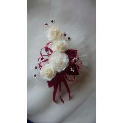 4" Bokréta, kitűző 