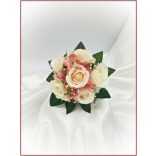 Mályvás-pasztell Örök-csokor 6 virágos 