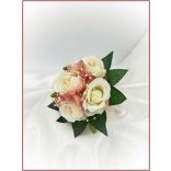 Mályvás-pasztell Örök-csokor 6 virágos 