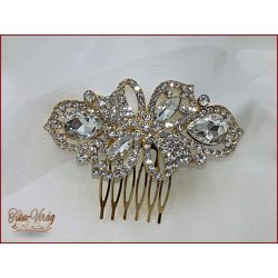 Aranyszínű-Strasszos kontytű 171556.