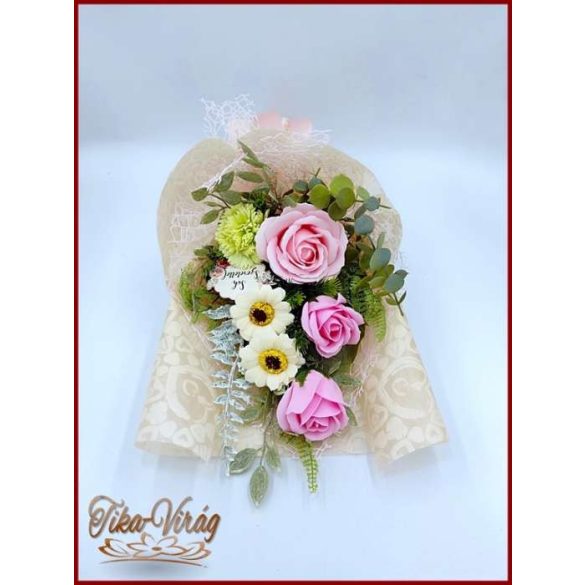 Szappan virág csokor 