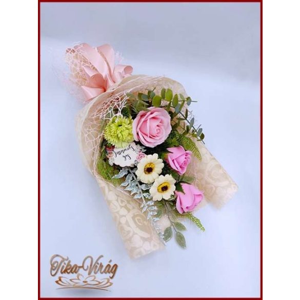 Szappan virág csokor 